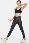 Zelocity Quick Dry Gym Leggings - Jet Black — thumbnail 4